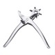 Sewing Leather Canvas Belt Hole Punch Tool Snap Pliers Guitar Pick Puncher Punching Holes On Paper Forceps 6 Size Punch Head
