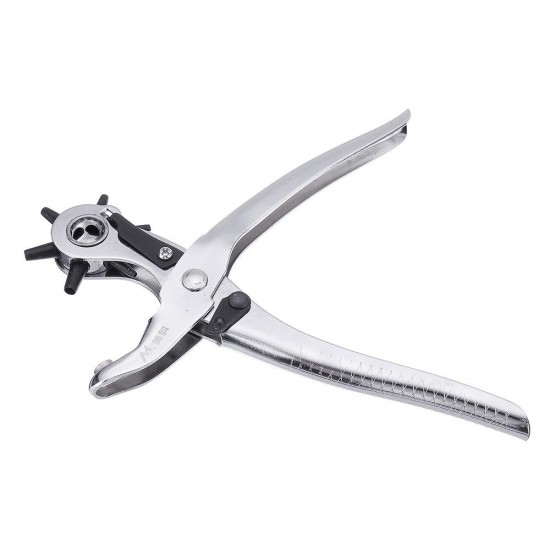 Sewing Leather Canvas Belt Hole Punch Tool Snap Pliers Guitar Pick Puncher Punching Holes On Paper Forceps 6 Size Punch Head Sewing Leather Canvas Belt Hole Punch Tool Snap Pliers Guitar Pick Puncher Punching Holes On Paper Forceps 6 Size Punch Head