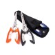 Stainless Steel Fishing Pliers Plierweiter Scissors Line Cutter Hook Tackle Tool