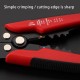 Stripper Pliers Wire Automatic Cable Crimping Plier Multifunctional Terminal Stripper Pliers Wire Automatic Cable Crimping Plier Multifunctional Terminal