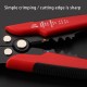 Stripper Pliers Wire Automatic Cable Crimping Plier Multifunctional Terminal