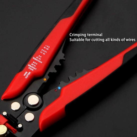 Stripper Pliers Wire Automatic Cable Crimping Plier Multifunctional Terminal