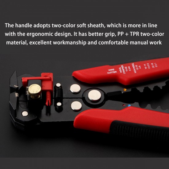 Stripper Pliers Wire Automatic Cable Crimping Plier Multifunctional Terminal