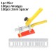 Tile Leveling System 1/1.5/2mm Tile Leveler Spacers Clips Reusable Tools Tile Leveling System 1/1.5/2mm Tile Leveler Spacers Clips Reusable Tools
