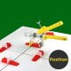 Tile Leveling System 1/1.5/2mm Tile Leveler Spacers Clips Reusable Tools Tile Leveling System 1/1.5/2mm Tile Leveler Spacers Clips Reusable Tools