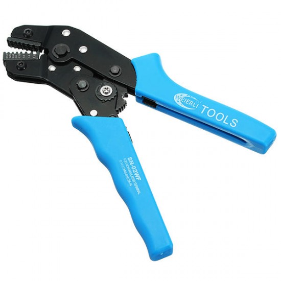 SN-02WF Mini European Style Crimping Plier Ratchet Type Terminal Crimping Tool 0.14-2.5mm2