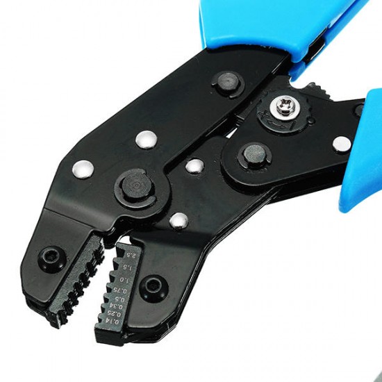 SN-02WF Mini European Style Crimping Plier Ratchet Type Terminal Crimping Tool 0.14-2.5mm2