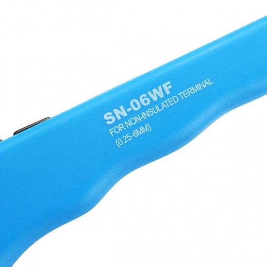 SN-06WF 0.25-6mm2 Crimping Pliers for End-sleeve Cable Clamp Locking Crimper Press Tool SN-06WF 0.25-6mm2 Crimping Pliers for End-sleeve Cable Clamp Locking Crimper Press Tool