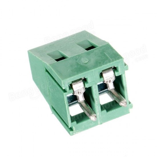 DR22 10pcs 5.0mm 2/3 Pin PCB Screw Terminal Block Connectors DR22 10pcs 5.0mm 2/3 Pin PCB Screw Terminal Block Connectors