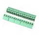 DR22 10pcs 5.0mm 2/3 Pin PCB Screw Terminal Block Connectors DR22 10pcs 5.0mm 2/3 Pin PCB Screw Terminal Block Connectors