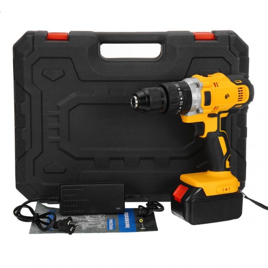 100-240V AC 36V 3 In 1 Cordless 150Nm Torque Impact Drill Screwdriver Wrench 2 Speeds Adjustment LED Lighting with Large Capacity Battery 100-240V AC 36V 3 In 1 Cordless 150Nm Torque Impact Drill Screwdriver Wrench 2 Speeds Adjustment LED Lighting with Large Capacity Battery