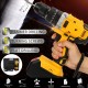 100-240V AC 36V 3 In 1 Cordless 150Nm Torque Impact Drill Screwdriver Wrench 2 Speeds Adjustment LED Lighting with Large Capacity Battery