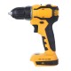 10mm Chuck Brushless Impact Drill 350N.m Cordless Electric Drill For Makita 18V Battery 4000RPM LED Light Power Drills