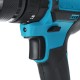 10mm Chuck Impact Drill 350N.m Cordless Electric Drill For Makita 18V Battery 4000RPM LED Light Power Drills 10mm Chuck Impact Drill 350N.m Cordless Electric Drill For Makita 18V Battery 4000RPM LED Light Power Drills