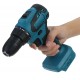 10mm High-power Cordless Hand Drill Lithium-ion Rechargeable Electric Drill Driver Multi-function Screwdriver For Makita Battery