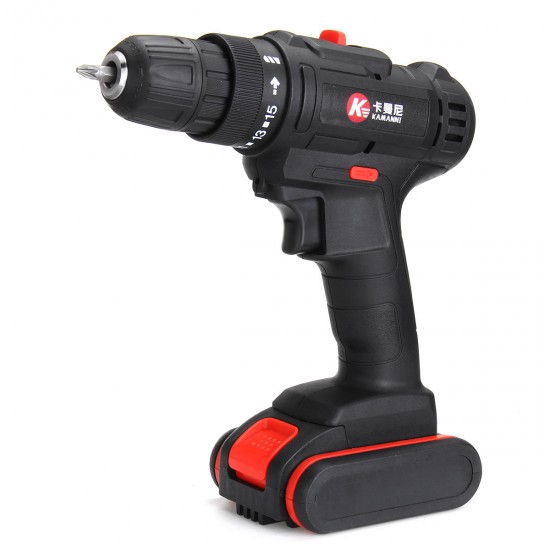 12/18/36V Universal Cordless Lithium Battery Electric Drill Rechargeable Hand Drill Power Drill With Accessories Case