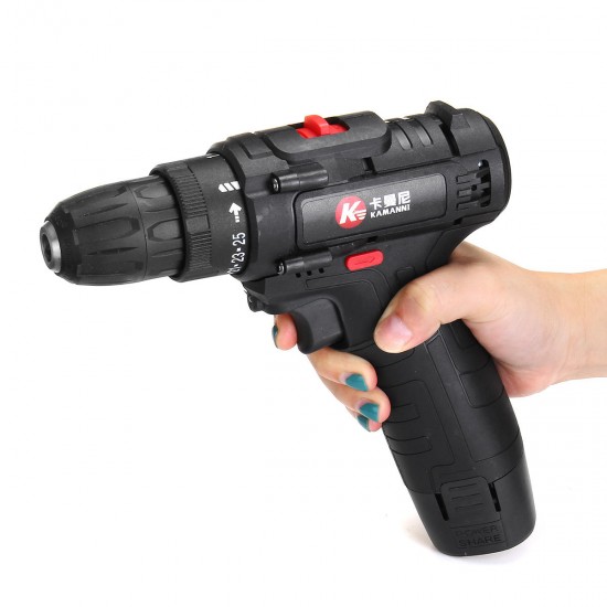 12/18/36V Universal Cordless Lithium Battery Electric Drill Rechargeable Hand Drill Power Drill With Accessories Case