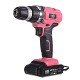 12/21V Brushless Impact Wrench 1500/2000mAH Cordless Rechargeable Electric Drill Tool With Battery