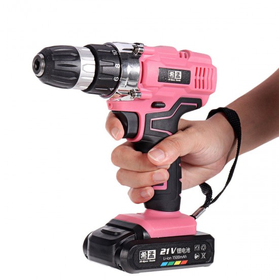 12/21V Brushless Impact Wrench 1500/2000mAH Cordless Rechargeable Electric Drill Tool With Battery