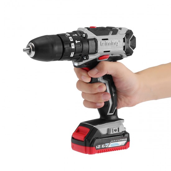 12.6V Li-ion Battery Electric Screwdriver Cordless Rechargeable Power Drill with LED light 12.6V Li-ion Battery Electric Screwdriver Cordless Rechargeable Power Drill with LED light