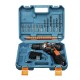 12V 1.5 Ah Lithium Battery Power Drill Cordless Electric Hand Drill Bits Set Rechargeable 2 Speed Electric Drill Driver