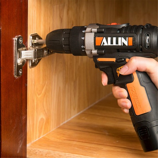 12V 1.5 Ah Lithium Battery Power Drill Cordless Electric Hand Drill Bits Set Rechargeable 2 Speed Electric Drill Driver 12V 1.5 Ah Lithium Battery Power Drill Cordless Electric Hand Drill Bits Set Rechargeable 2 Speed Electric Drill Driver