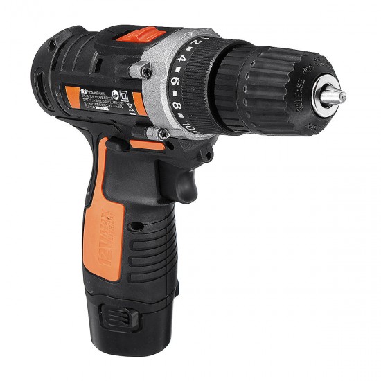 12V 1.5 Ah Lithium Battery Power Drill Cordless Electric Hand Drill Bits Set Rechargeable 2 Speed Electric Drill Driver 12V 1.5 Ah Lithium Battery Power Drill Cordless Electric Hand Drill Bits Set Rechargeable 2 Speed Electric Drill Driver