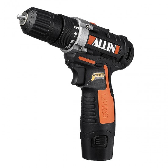 12V 1.5 Ah Lithium Battery Power Drill Cordless Electric Hand Drill Bits Set Rechargeable 2 Speed Electric Drill Driver 12V 1.5 Ah Lithium Battery Power Drill Cordless Electric Hand Drill Bits Set Rechargeable 2 Speed Electric Drill Driver
