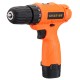 12V 18 Torque Electric Cordless Drill LED Lighting Rechargable 1/2 Li-Ion Battery Single Speed Power Drills