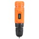 12V 18 Torque Electric Cordless Drill LED Lighting Rechargable 1/2 Li-Ion Battery Single Speed Power Drills