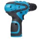 12V 2 Speeds Cordless Electric Drill 18 Torque Adjustment Wood Steel Drilling Tool Without Battery