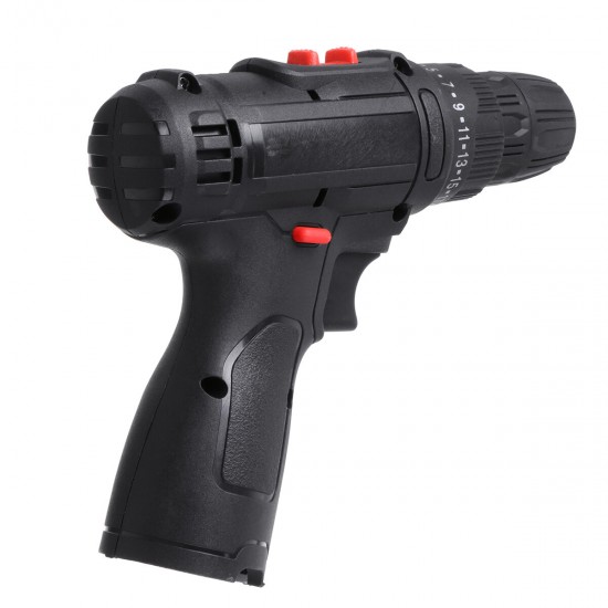 12V 25 Torque 2 Speed Cordless Electric Drill Rechargeable Screwdriver Without Battery