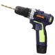 12V 78 in 1 Electric Cordless LED Screwdriver Drills Bits Rechargeable Reversible Drill Tools Kit