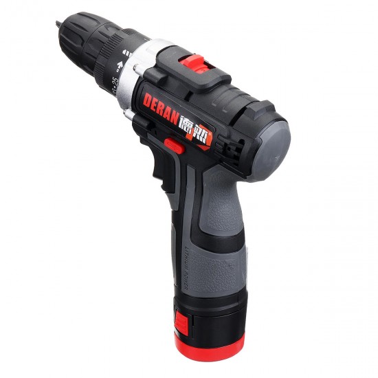 12V Electric Cordless Power Drill Screwdriver 2 Speed LED Lighting W/ 1or 2 Battery 12V Electric Cordless Power Drill Screwdriver 2 Speed LED Lighting W/ 1or 2 Battery
