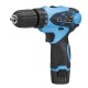 12V Li-ion Battery Cordless Power Drill Electric Screwdriver Repair Tools Kit