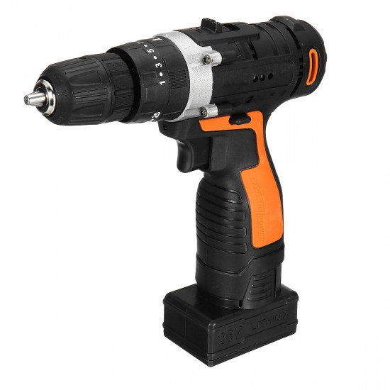 12V/16.8V/25V Cordless Impact Drill With Toolcase Precise Control Waterproof Electric Drill For Drilling DIY Work 12V/16.8V/25V Cordless Impact Drill With Toolcase Precise Control Waterproof Electric Drill For Drilling DIY Work