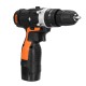 12V/16.8V/25V Cordless Impact Drill With Toolcase Precise Control Waterproof Electric Drill For Drilling DIY Work 12V/16.8V/25V Cordless Impact Drill With Toolcase Precise Control Waterproof Electric Drill For Drilling DIY Work