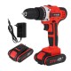 12V/18V/21V Electric Cordless Power Drill Home Handhold Electric Screwdriver Mini Wireless Power Driver