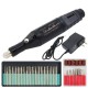 14/44/114pcs Mini Electric Drill Set Engraving Pen Metal Wood Glass Jewelry Grinding Carving Tools Set