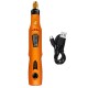 15000rpm Lithium Battery Electric Drill Grinder 3 Speeds USB Rechargeable Drilling Holes Grinding Graving Tool