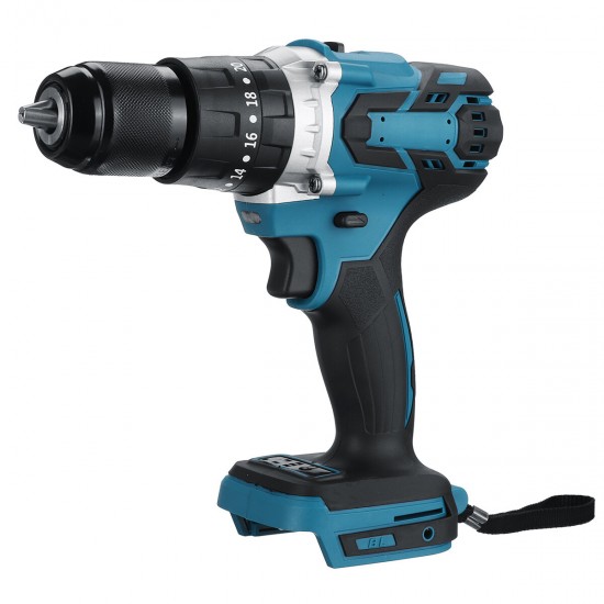 150Nm Brushless Cordless Impact Drill 3 in 1 1500RPM Electric Hammer Drill Screwdriver with LED Working Light