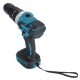 150Nm Brushless Cordless Impact Drill 3 in 1 1500RPM Electric Hammer Drill Screwdriver with LED Working Light