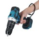 150Nm Brushless Cordless Impact Drill 3 in 1 1500RPM Electric Hammer Drill Screwdriver with LED Working Light