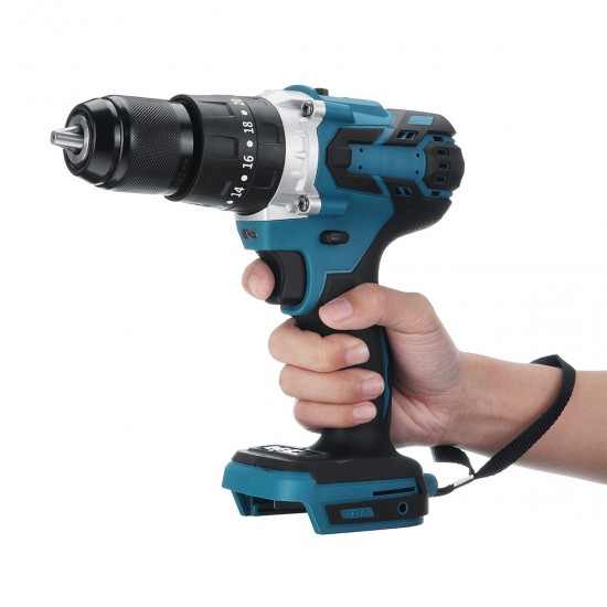 150Nm Brushless Cordless Impact Drill 3 in 1 1500RPM Electric Hammer Drill Screwdriver with LED Working Light