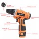 16.8V 2 Speed Cordless Power Drill Electric Screwdriver 32Nm Torque 3/8 Inch Keyless Drill Chuck W/ 1 or 2 Li-ion Battery