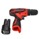 16.8V Li-ion Battery 2 Speed Electric Cordless Drill Screwdriver 18+1 W/ Storage Case 16.8V Li-ion Battery 2 Speed Electric Cordless Drill Screwdriver 18+1 W/ Storage Case