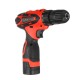 16.8V Li-ion Battery 2 Speed Electric Cordless Drill Screwdriver 18+1 W/ Storage Case 16.8V Li-ion Battery 2 Speed Electric Cordless Drill Screwdriver 18+1 W/ Storage Case