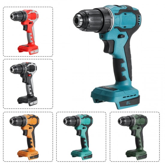 1800rpm 1/2'' Cordless Electric Drill Screwdriver with LED Working Light 21+1 Stage Setting Mode