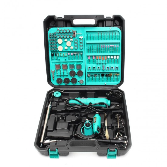 181Pcs Mini Drill Electric Grinder Sanding Polishing Rotary Tool with Accessory Set 181Pcs Mini Drill Electric Grinder Sanding Polishing Rotary Tool with Accessory Set