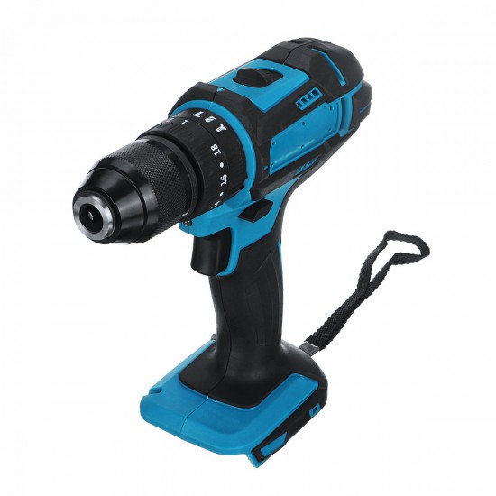 18V Cordless Electric Impact Drill 2 Speed Power Screwdriver Adapted To 18V Makita battery